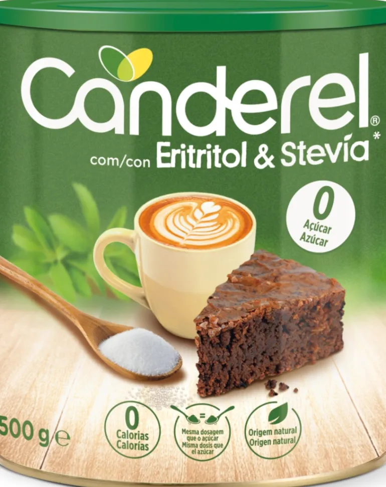 Adoçante com Eritritol e Stevia