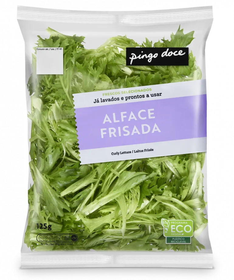 Alface Frisada Embalada