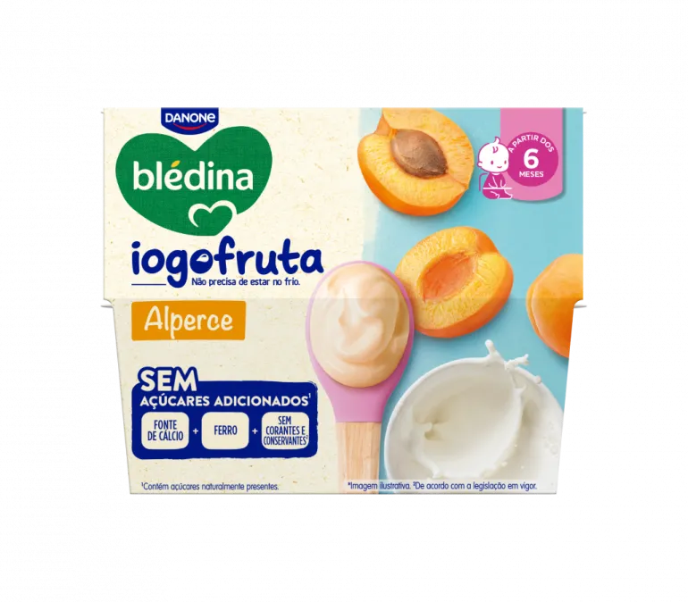 Alimento Lácteo com Alperce Iogofruta