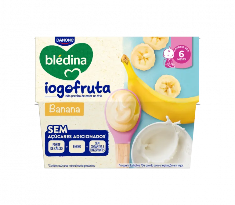 Alimento Lácteo com Banana Iogofruta