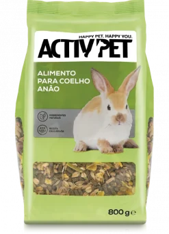 Alimento Mistura para Coelho Anão