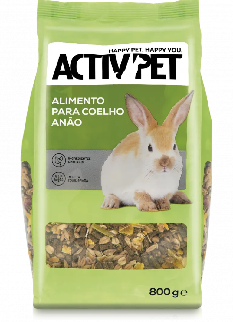Alimento Mistura para Coelho Anão