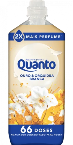 Amaciador Roupa Ouro e Orquídea Branca