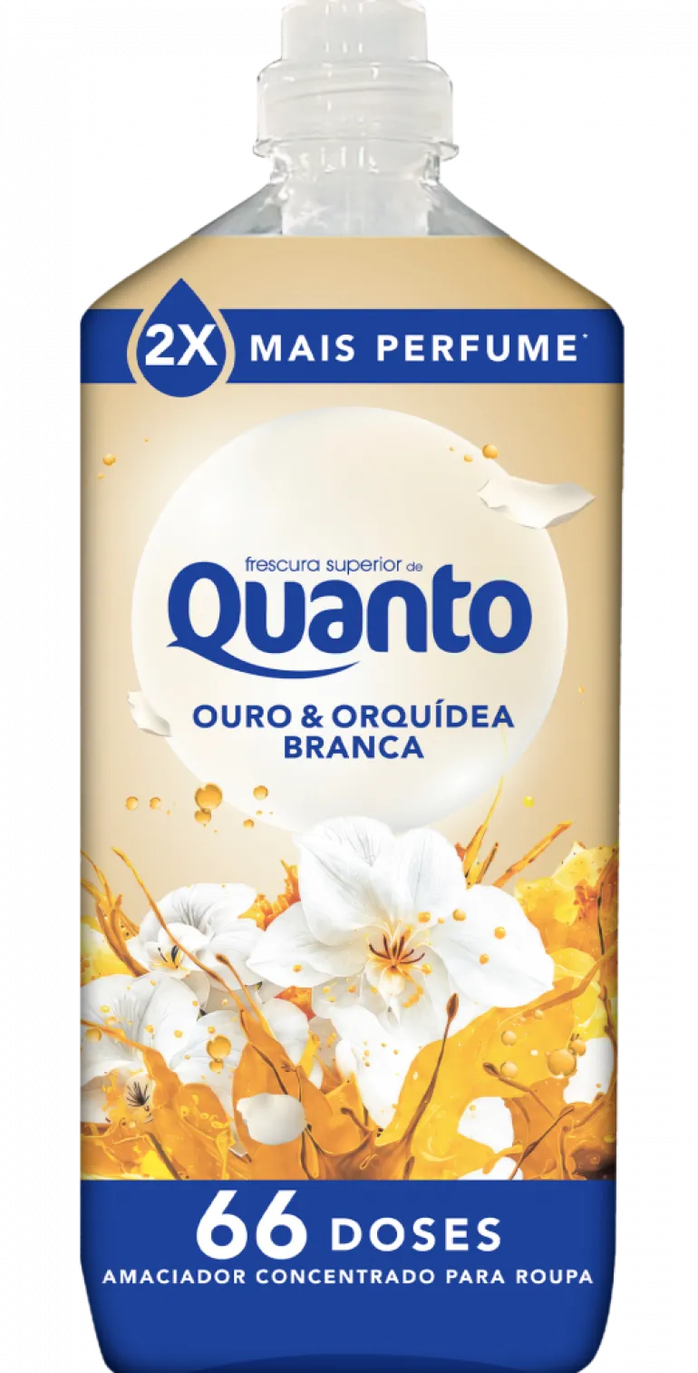 Amaciador Roupa Ouro e Orquídea Branca