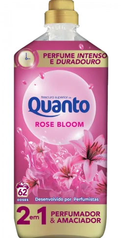 Amaciador Roupa Rose Bloom
