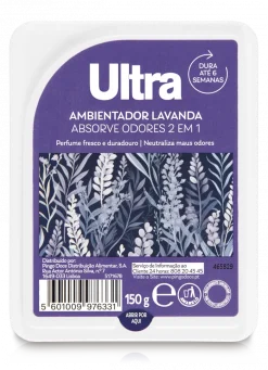 Ambientador Absorve Odores 2 em 1 Lavanda