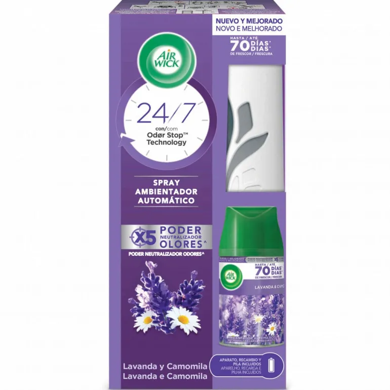 Ambientador Automático Freshmatic Lavanda e Camomila