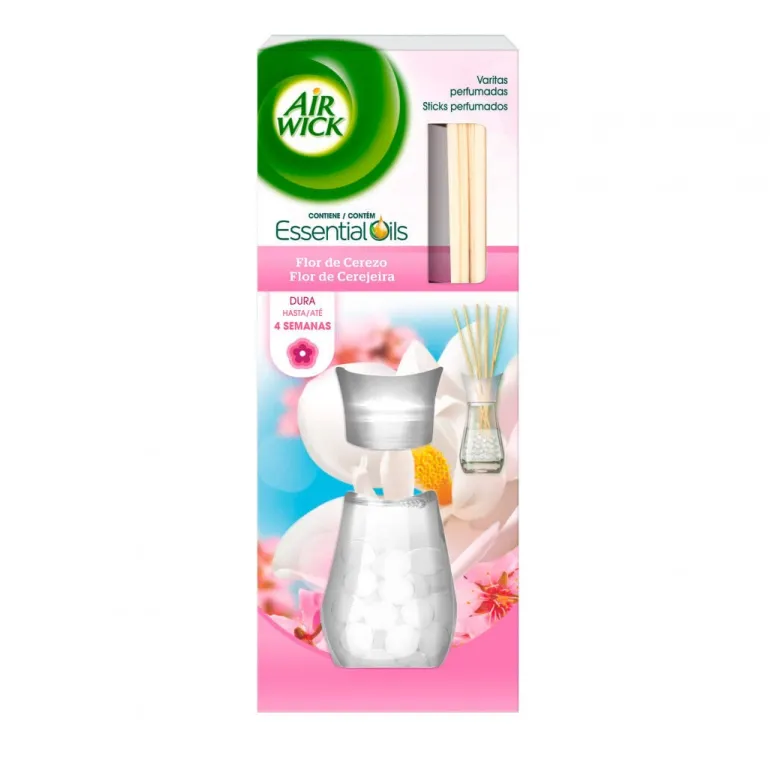 Ambientador em Sticks Perfumados Flor de Cerejeira