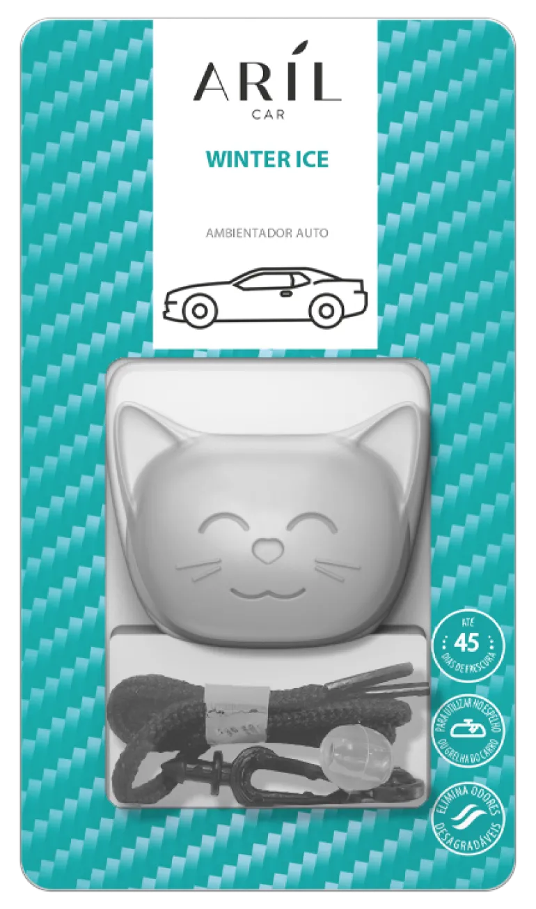 Ambientador para Carro Gato Winter Ice
