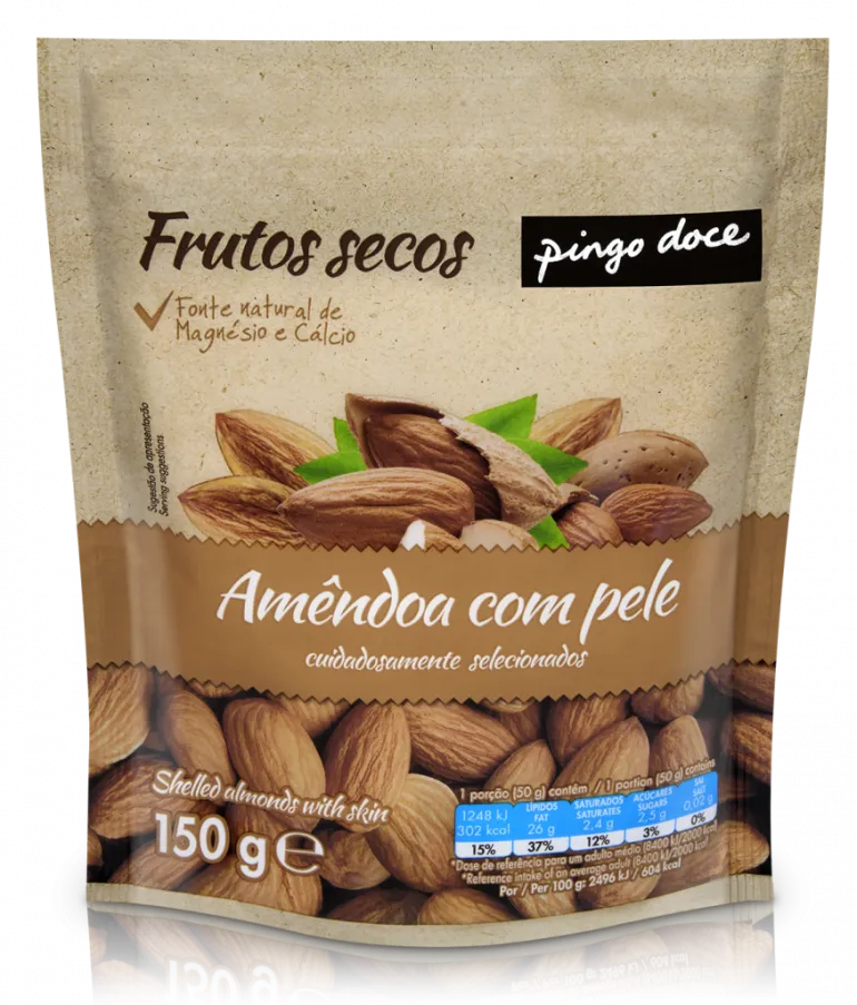 Amêndoa com Pele
