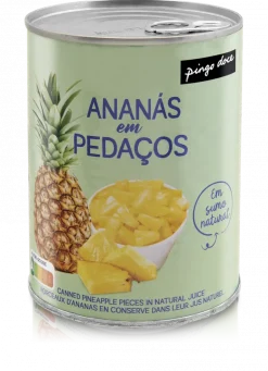 Ananás em Calda Pedaços
