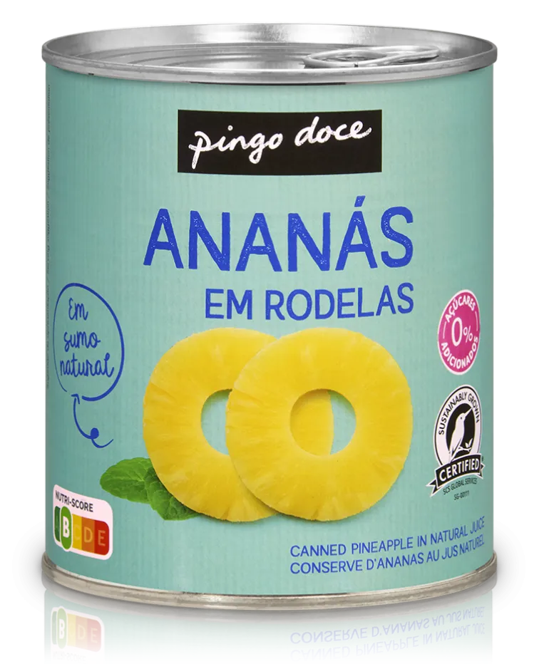 Ananás em Calda Rodelas