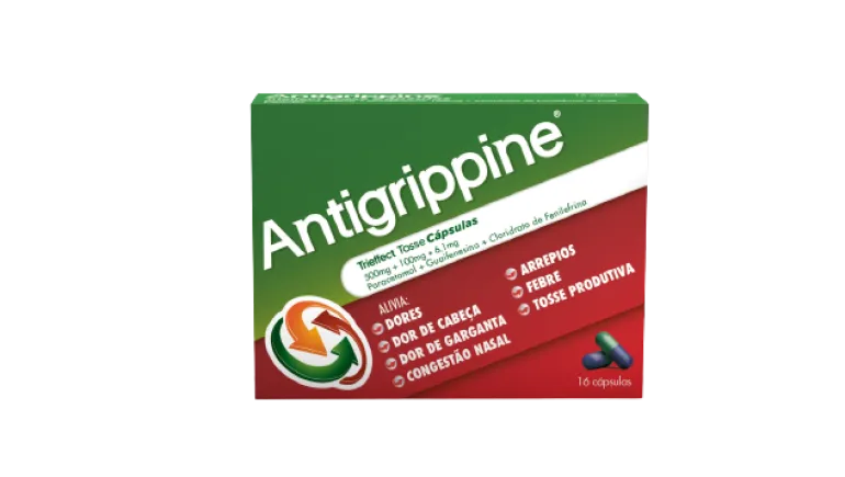 Antigrippine Trieffect Tosse 16 Cápsulas