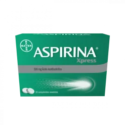 Aspirina Xpress 500mg 20 comprimidos