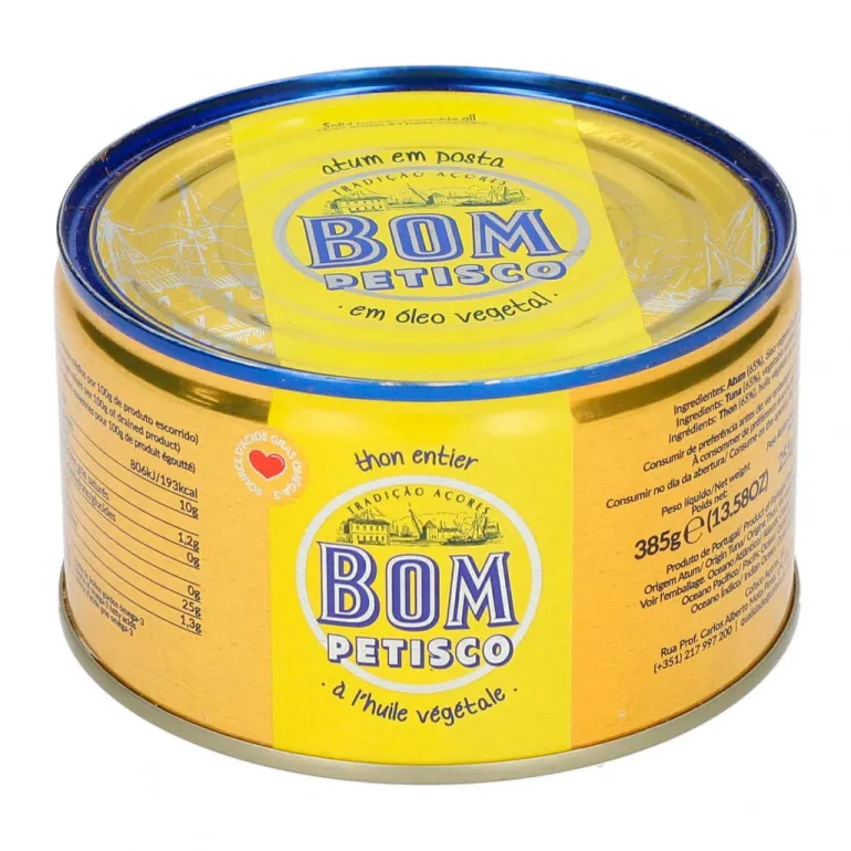 Atum Posta em Óleo