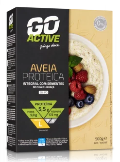 Aveia Proteica Integral com Sementes de Chia e Linhaça