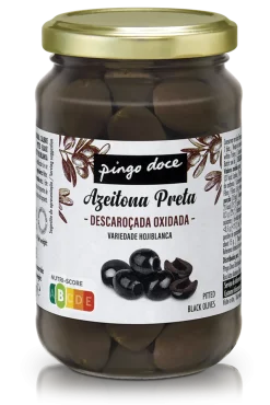 Azeitonas Pretas Descaroçadas