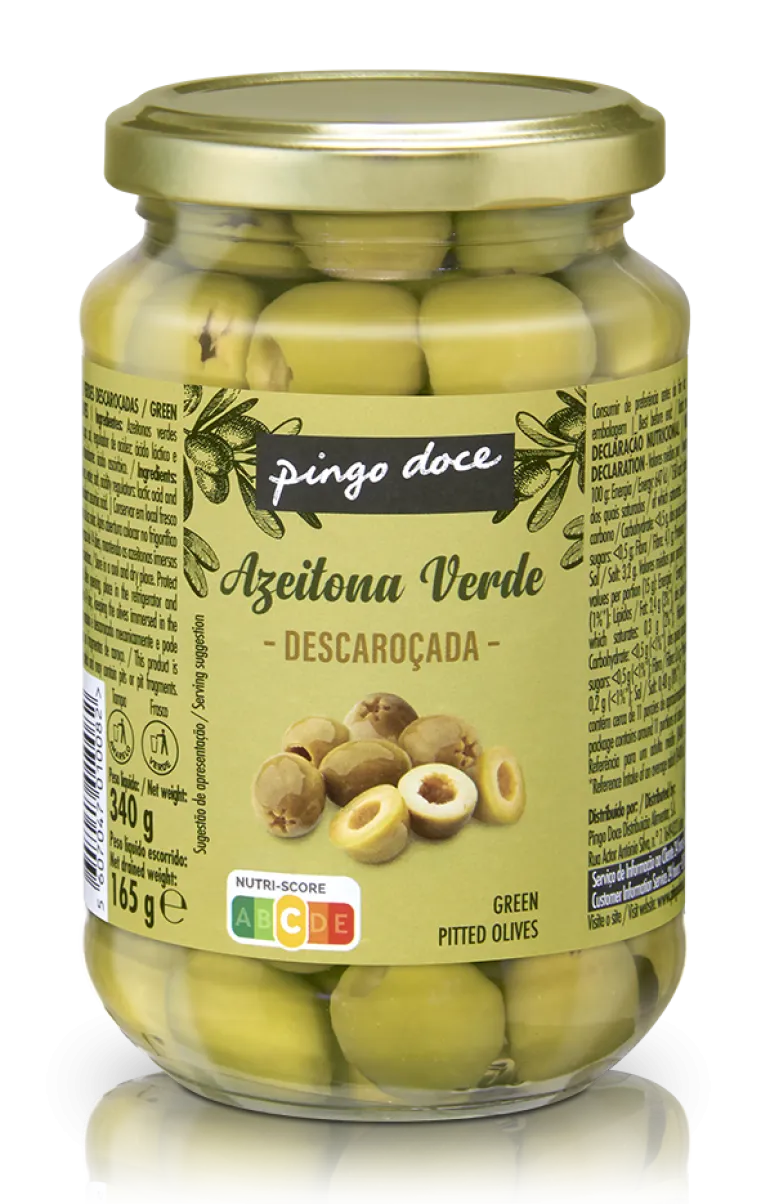 Azeitonas Verdes Descaroçadas