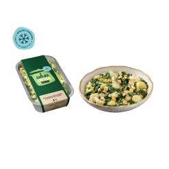 Bacalhau com Espinafres e Queijo de Cabra Congelado