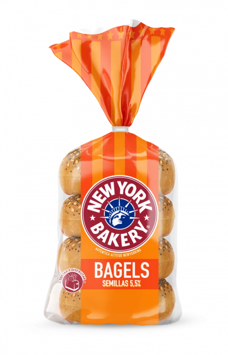 Bagels com Sementes