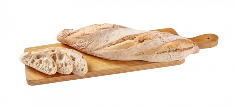 Baguete Rústica com Massa Mãe