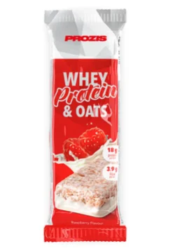 Barra Proteica de Whey e Oats Framboesa