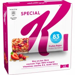Barras de Cereais de Frutos Vermelhos Special K