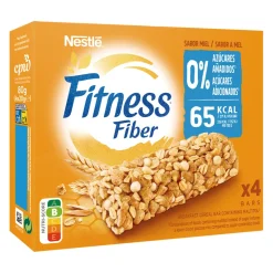Barras de Cereais Fibra e Mel 0% Açúcar