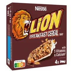 Barras de Cereais Lion
