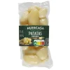 Batata sem Pele Cozida a Vapor em Vácuo