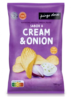 Batatas Fritas Cream & Onion