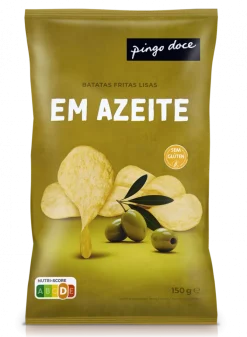 Batatas Fritas Lisas Azeite