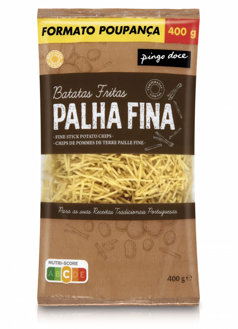 Batatas Fritas Palha Fina