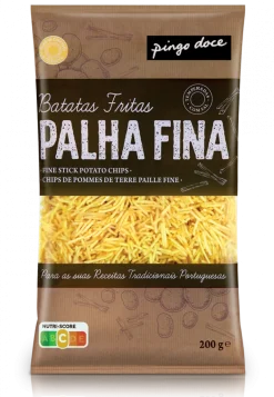 Batatas Fritas Palha Finas