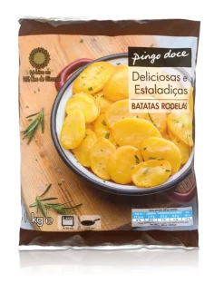 Batatas Pré-Fritas Rodelas Congeladas