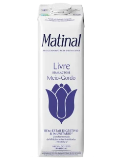 Bebida de Leite UHT Livre Meio Gordo