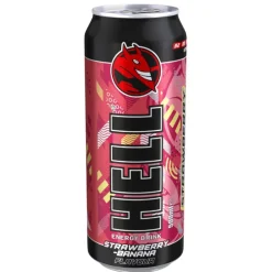 Bebida Energética Hell Energy Banana e Morango