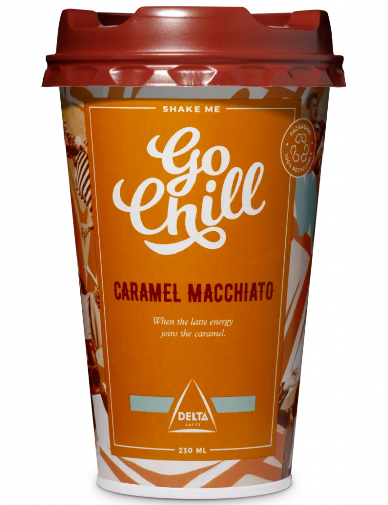 Bebida Láctea com Café Caramel Macchiato