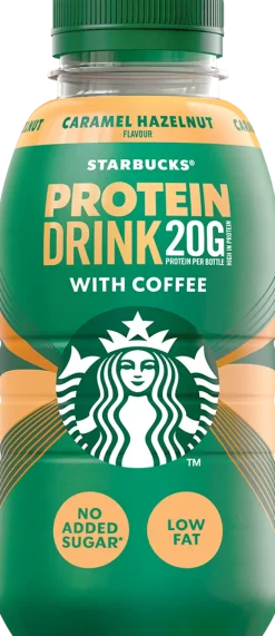 Bebida Proteica com Café, Caramelo e Avelã