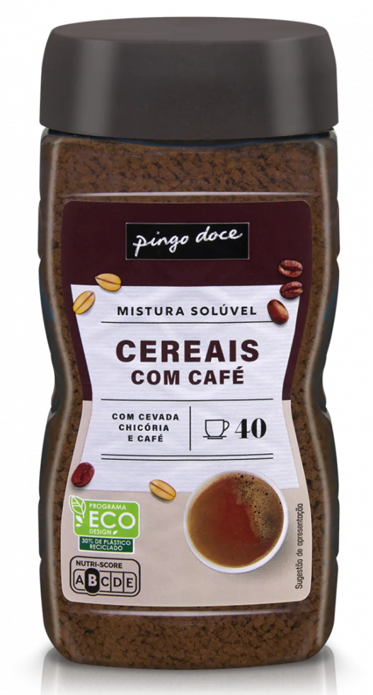 Bebida Solúvel de Cereais com Café
