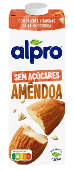 Bebida Vegetal de Amêndoa sem Açúcar