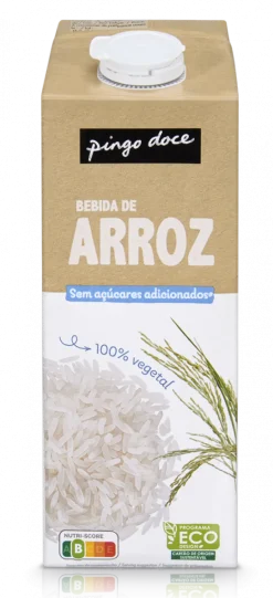 Bebida Vegetal de Arroz sem Açúcar