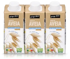 Bebida Vegetal de Aveia sem Açúcar Pack 3