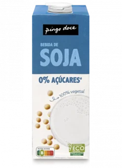 Bebida Vegetal de Soja sem Açúcar
