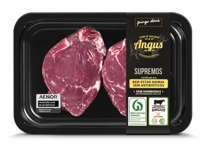 Bifes Supremos de Novilho Angus