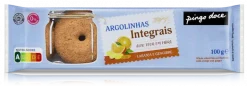 Biscoitos Argolas Integrais de Laranja e Gengibre