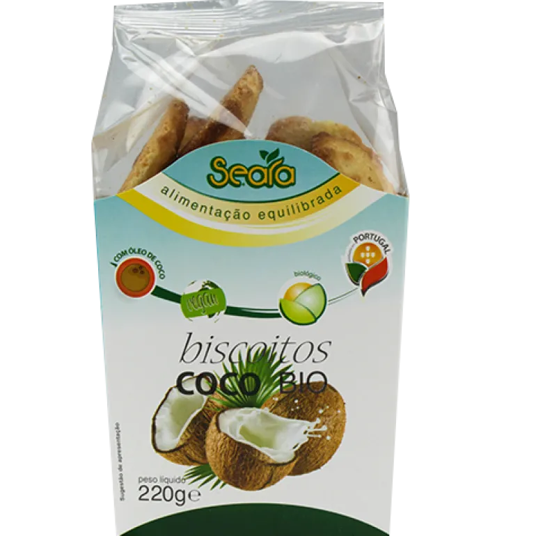 Biscoitos de Coco Biológicos