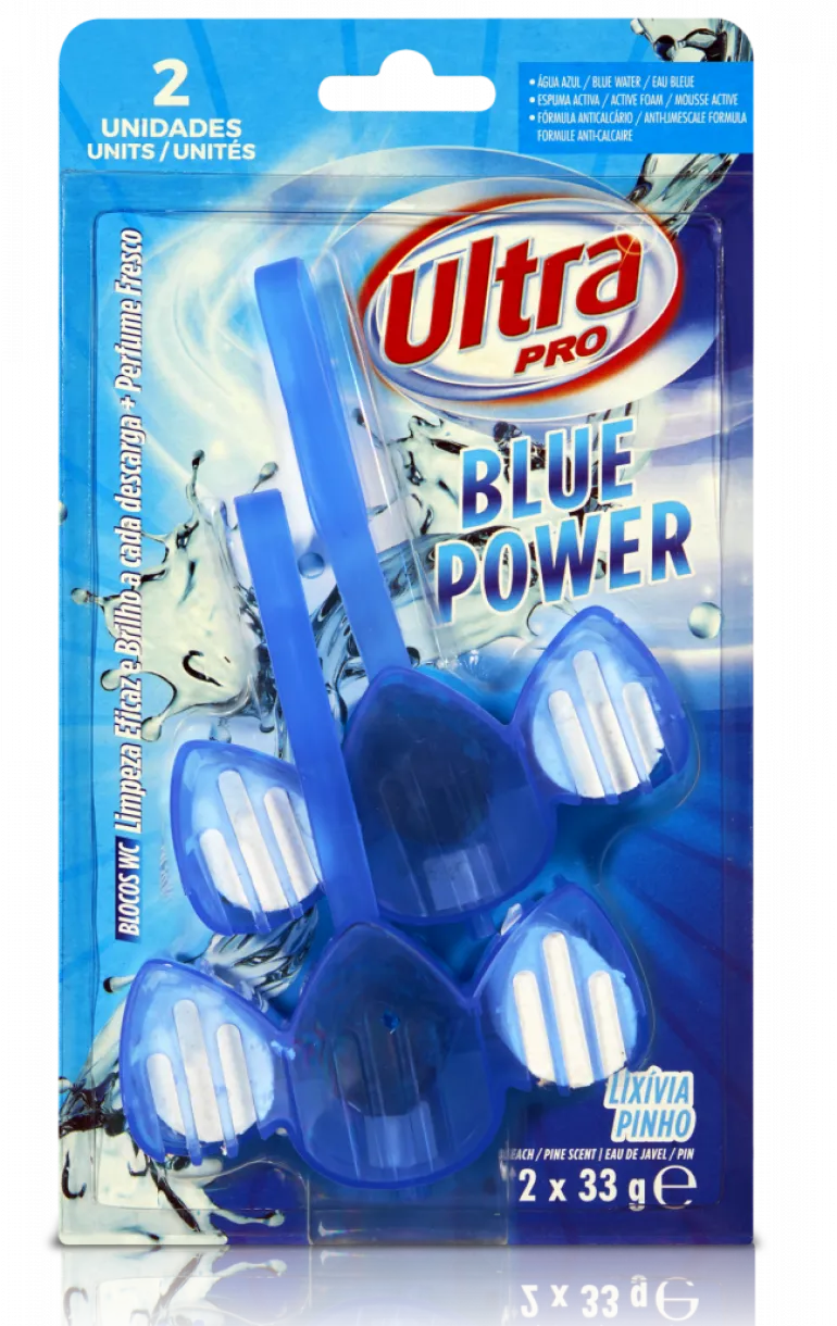 Bloco Sanitário com Lixívia Blue Power