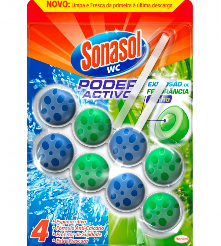 Bloco Sanitário Duplo Poder Ativo Pinho