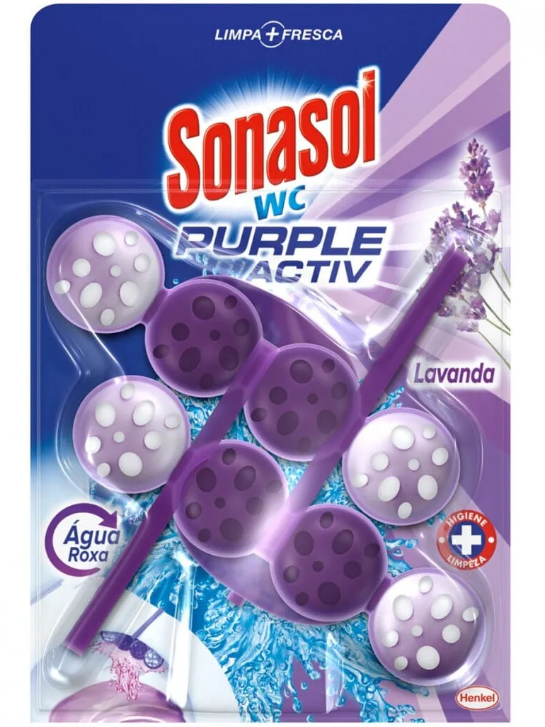 Bloco Sanitário Duplo Purple Active Lavanda